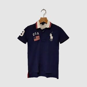 Kids Ralph Lauren USA Polo Shirt - 5T